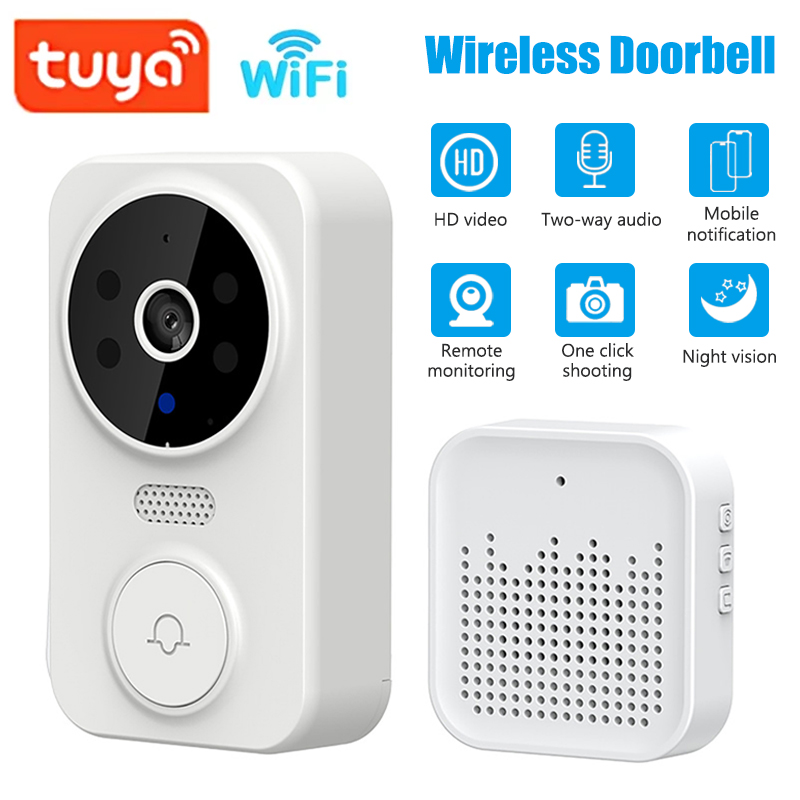 Home Security Camera Installation - WiFi Smart Video Campanello Telecamera Visione