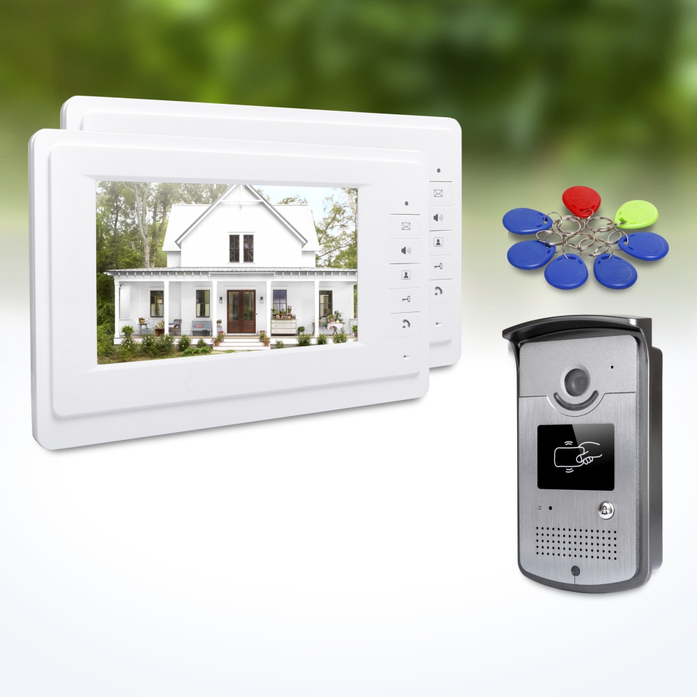 Home Security And Camera Systems - Kit Sistema di Sicurezza Domestica Cablato