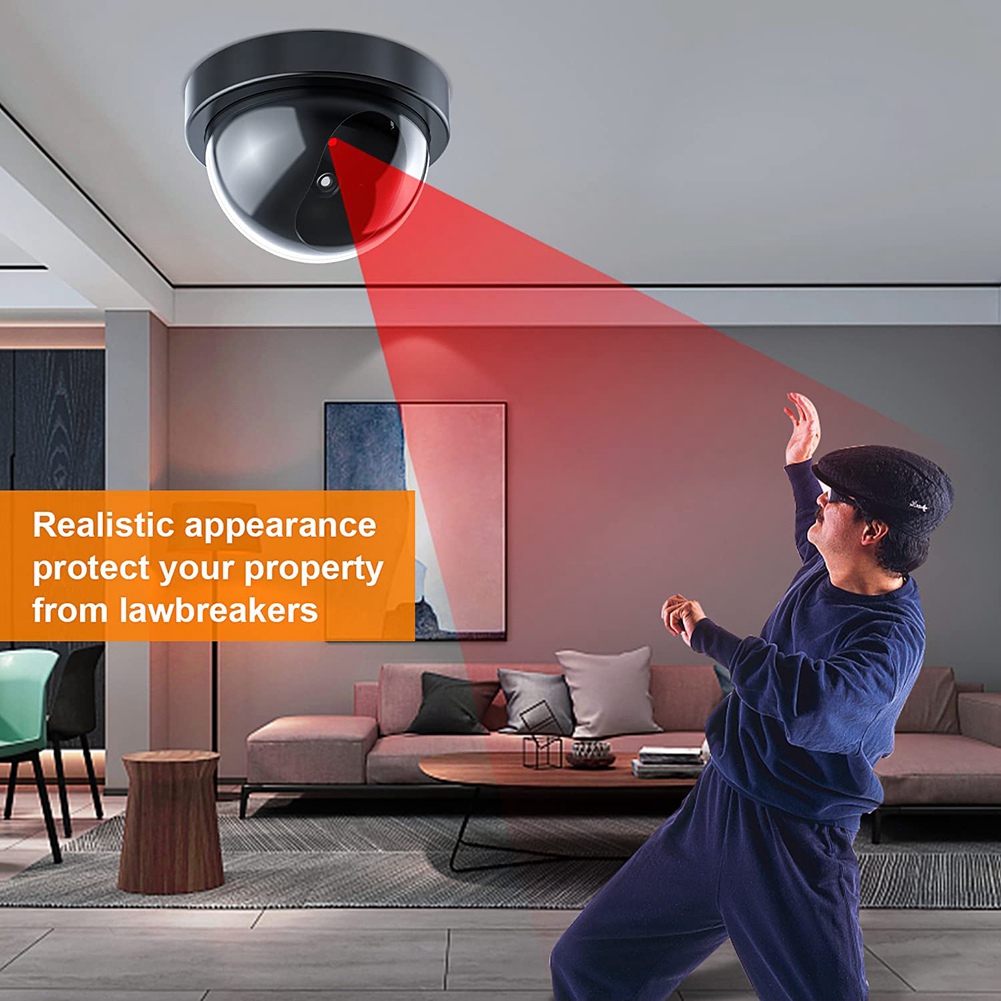 Home Security Wireless Camera - Telecamera di sicurezza fittizia, telecamera finta