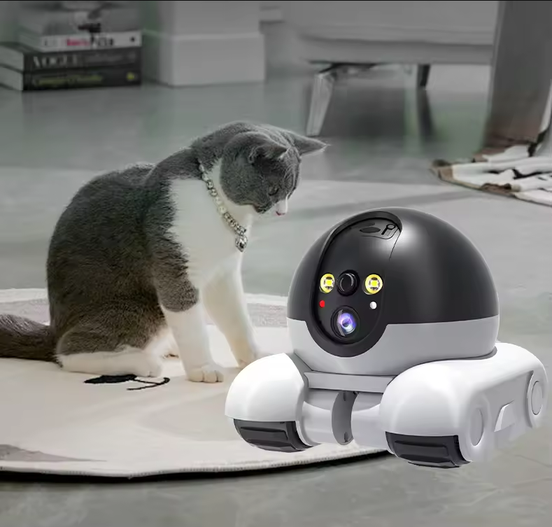 Home Security Robots - Telecamera Robotica Wireless a Doppia Lente