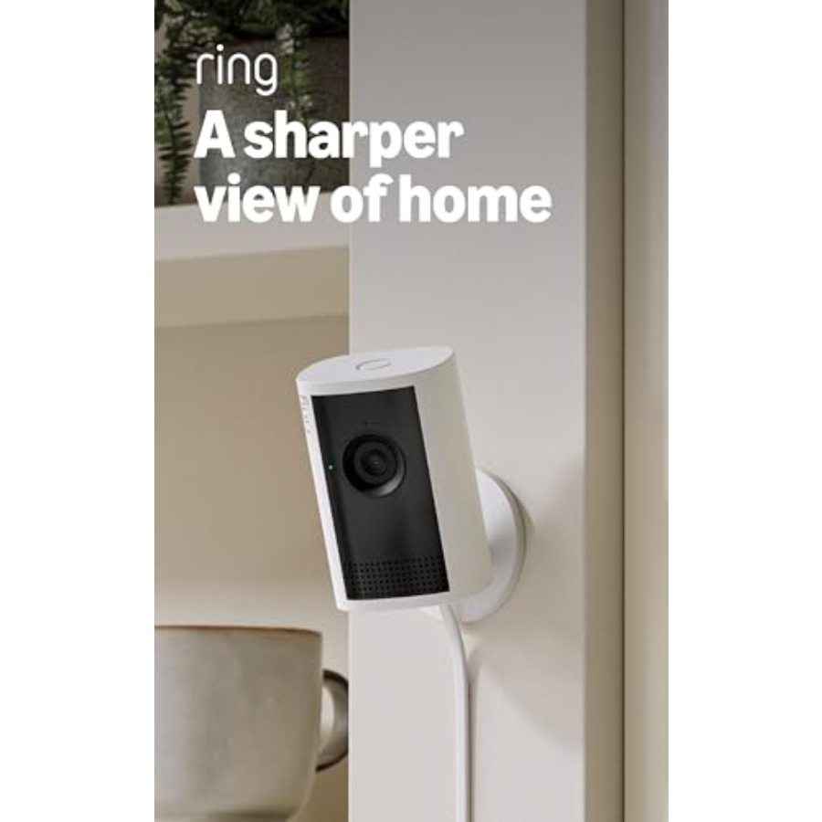 Home Security Ring Camera - Ring Indoor Cam Plus, il modello