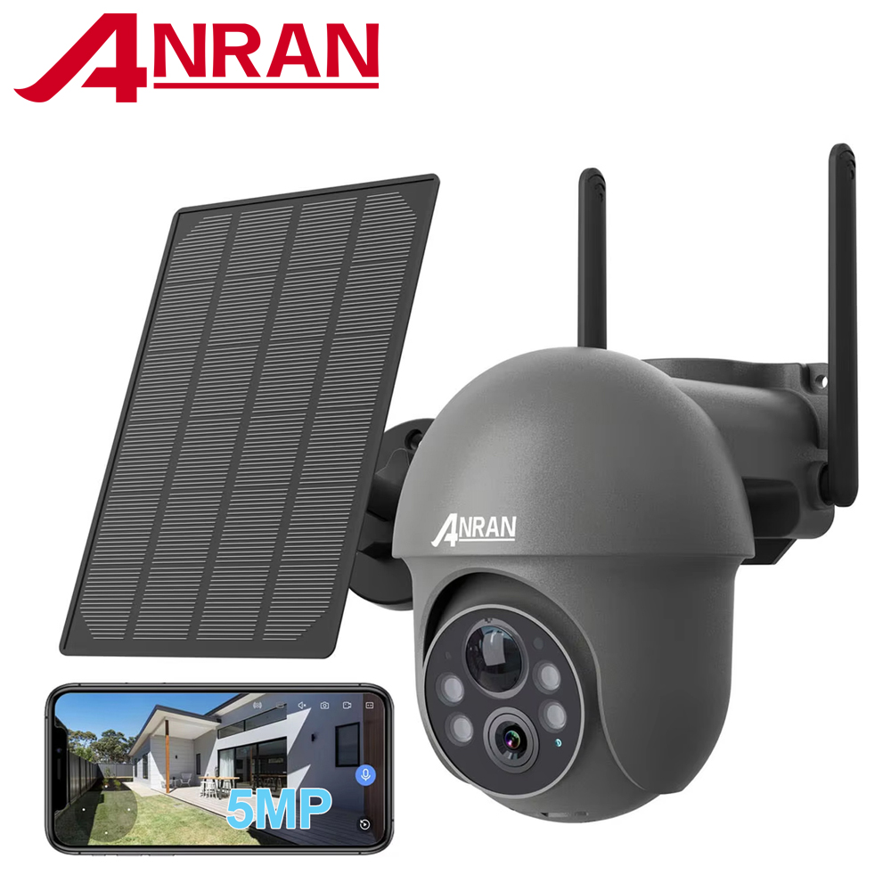 Home Security Cameras Wireless - ANRAN 2K WiFi Camera 3/5MP Pannello