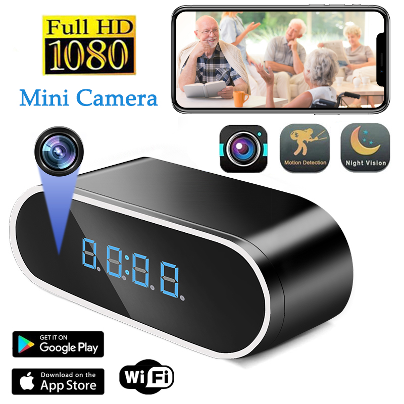 Hidden Camera Clock - Full HD 1080P Sveglia Mini telecamera