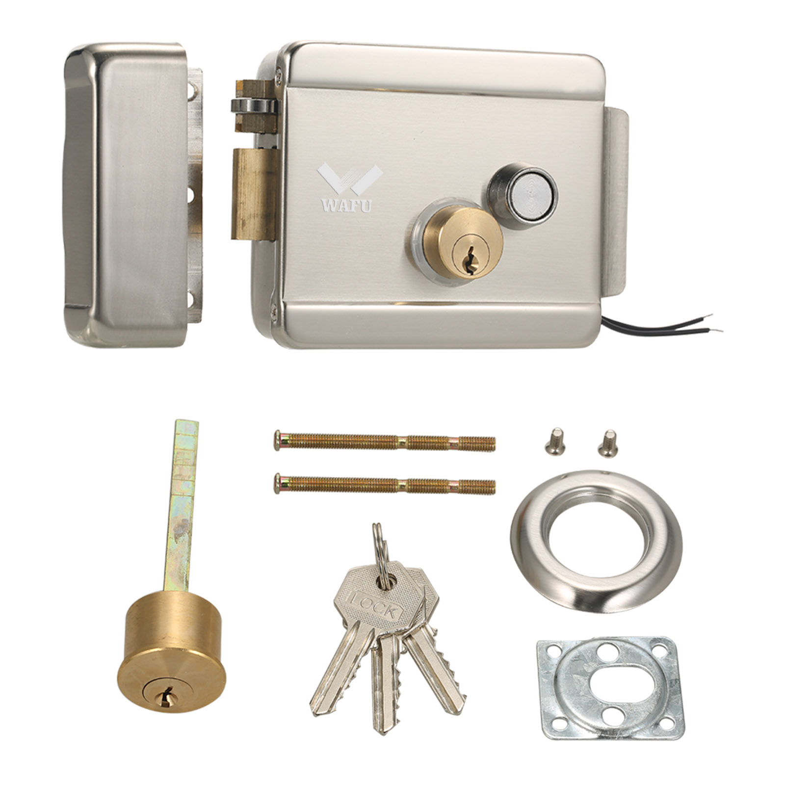 Home Security Locks For Doors - WAFU Smart Electric Gate Door Lock