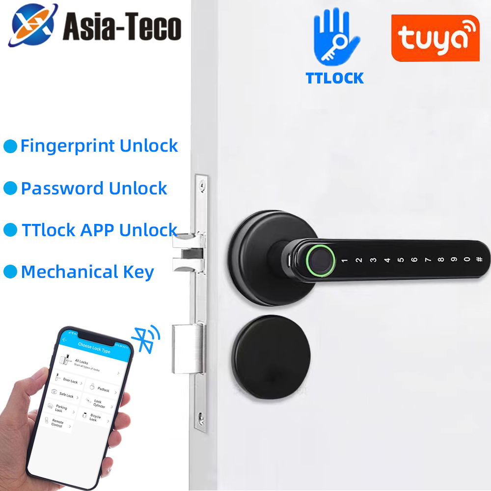 Home Security Locks For Doors - TTLock Smart Bluetooth Blocco impronte digitali