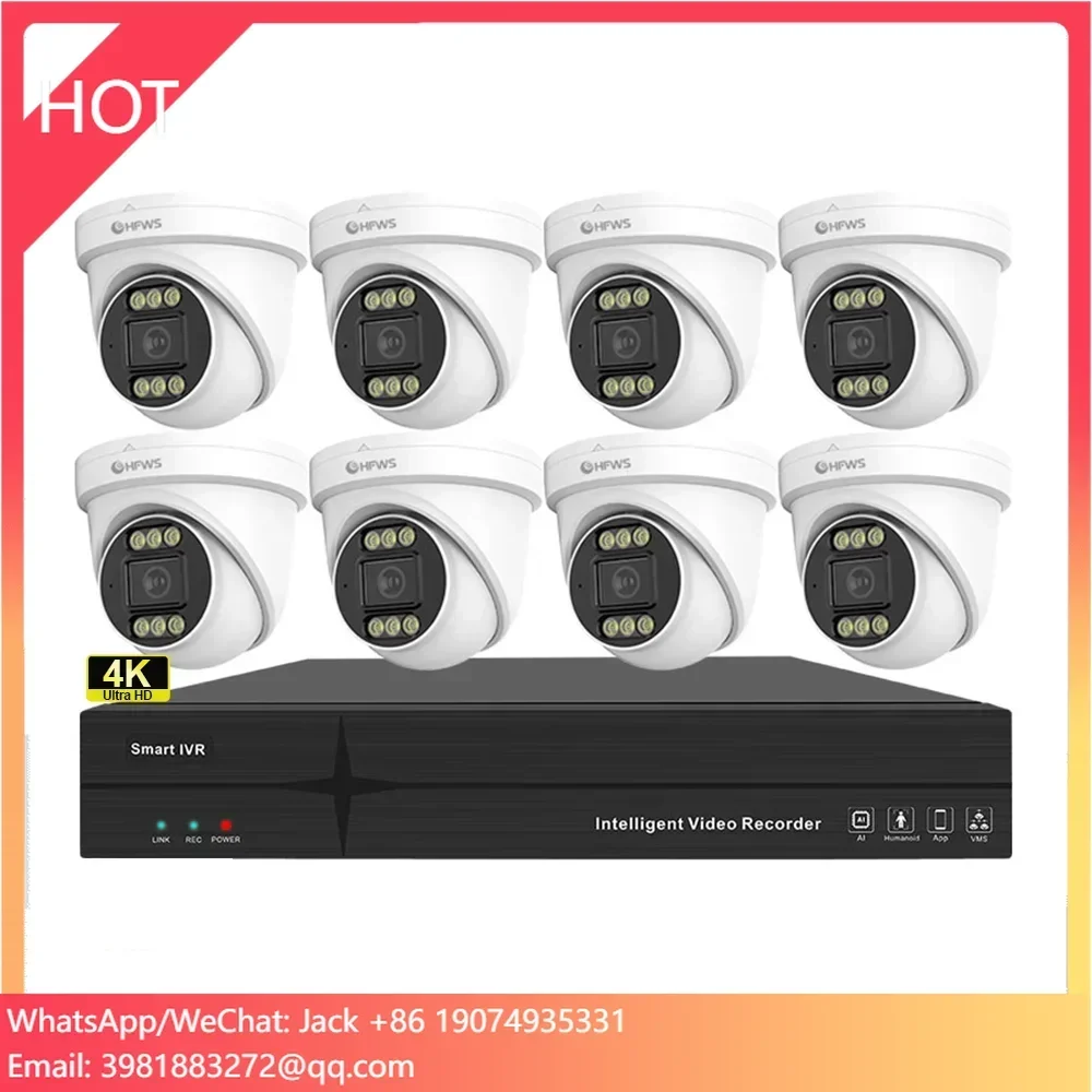 Home Security And Camera Systems - Telecamera IP Dome OEM 8MP 4K