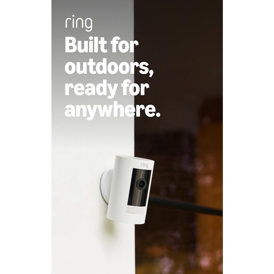 Home Security Ring Camera - Telecamera da esterno Ring Stick Up