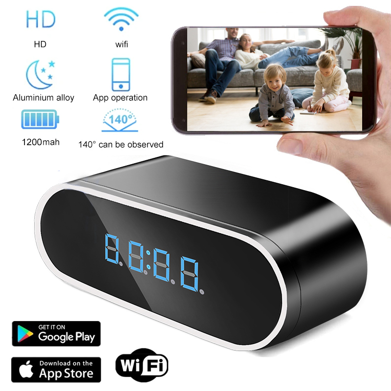 Hidden Camera Clock - Telecamera Mini orologio Wifi visualizzazione remota