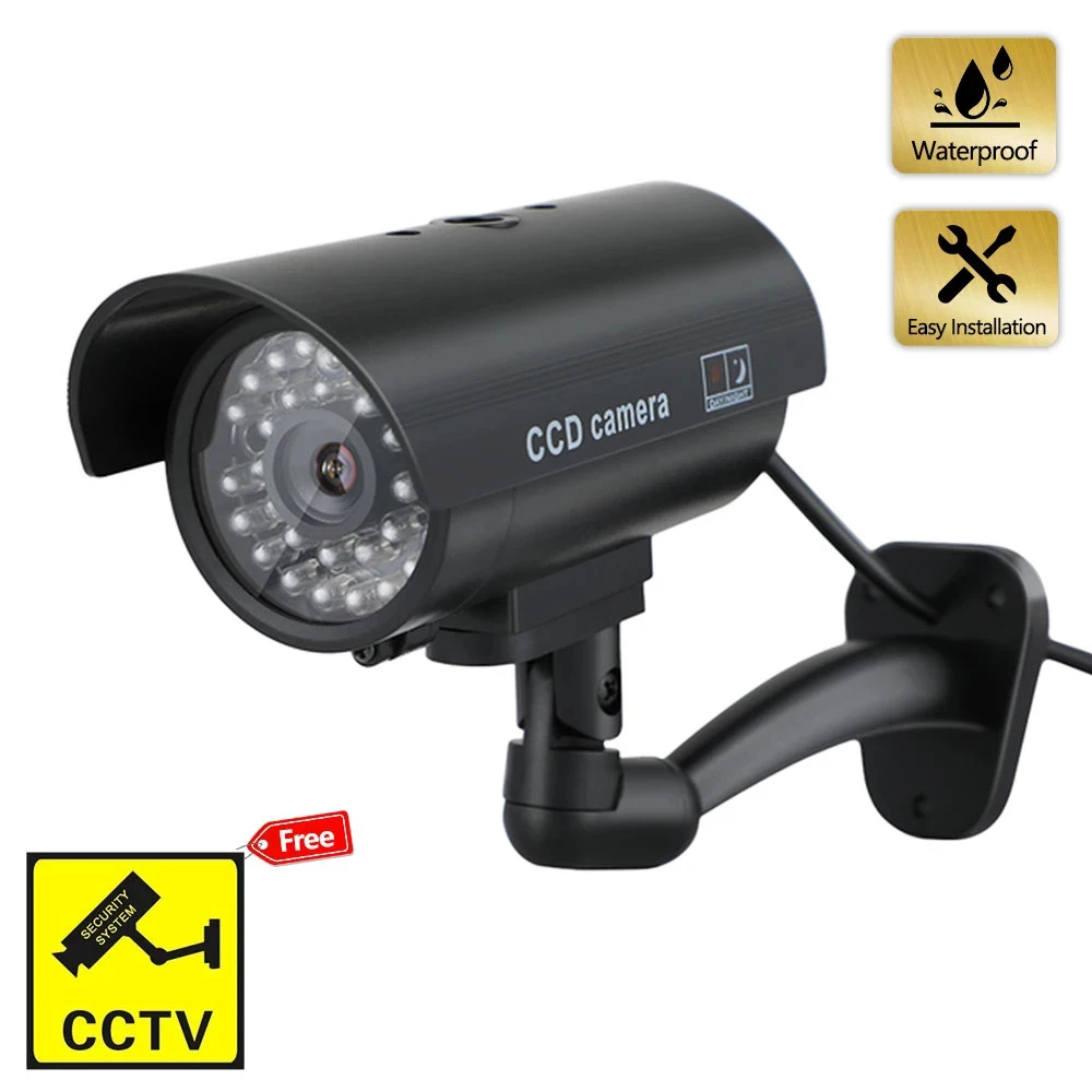 Fake Camera Dummy - HONTUSEC Telecamera bullet finta Telecamera CCTV