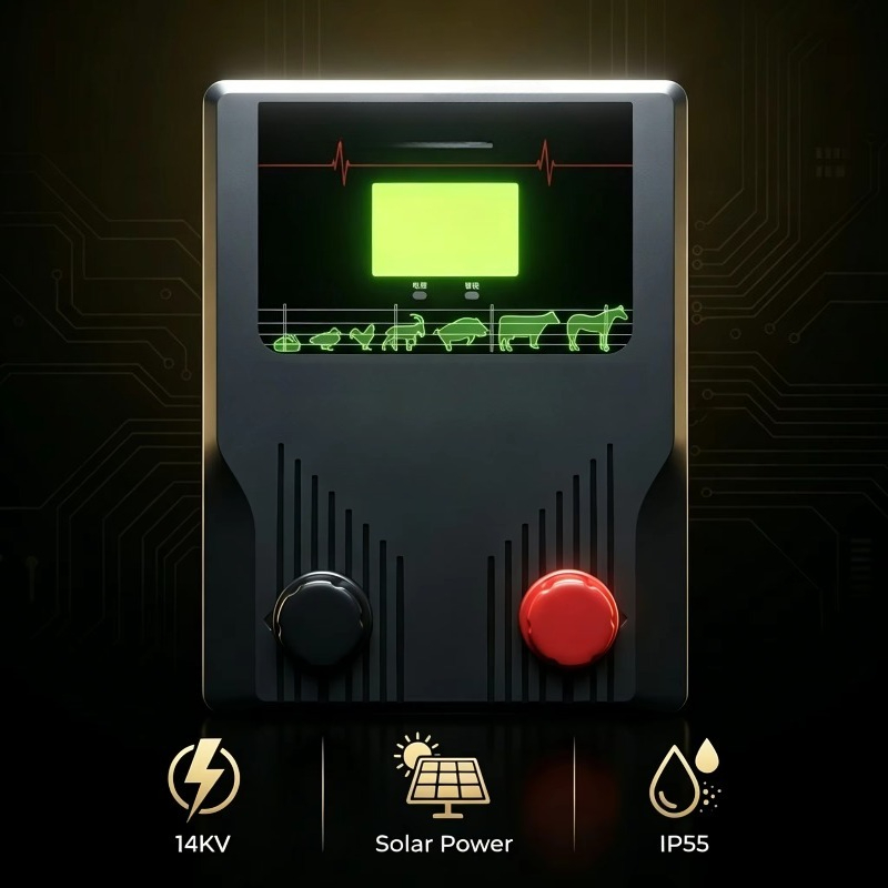 Home Security Electric Fence - Recinzione Elettrica di Sicurezza LX-PX350, 30KM,