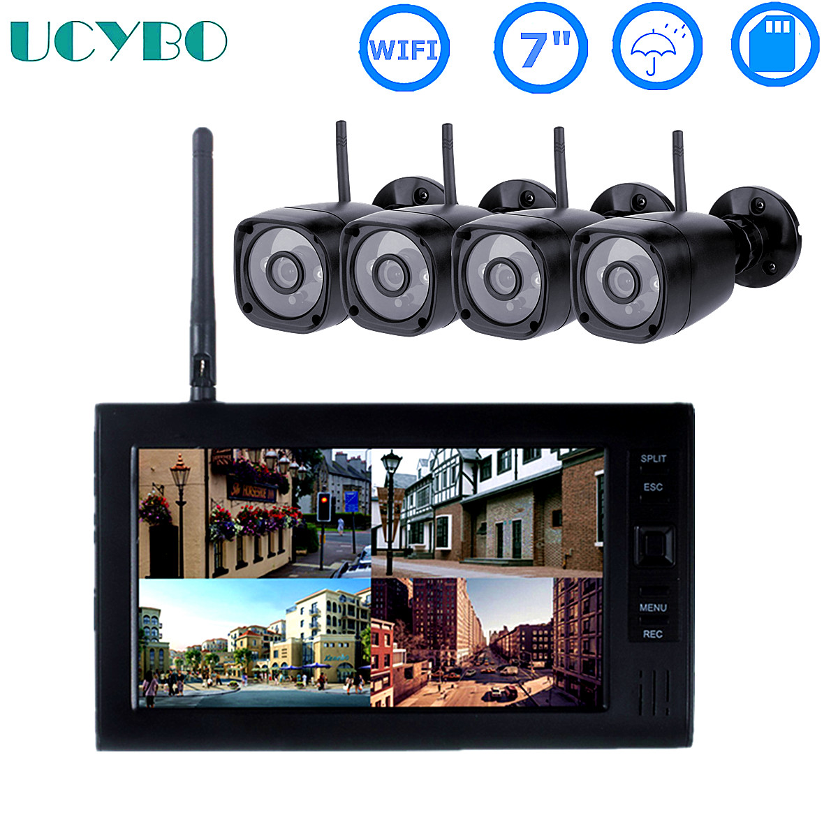 Home Security Wireless Camera - 7 