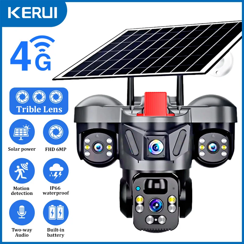 Home Security Camera Installation - KERUI V380 Pro PTZ Esterna 6MP