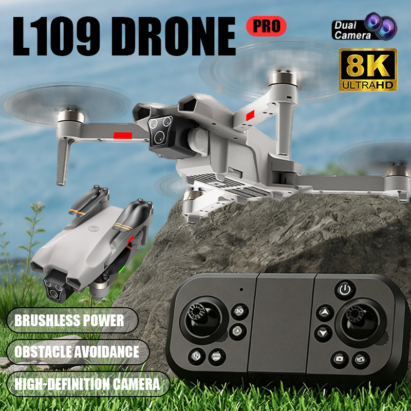 Home Security Cameras Outdoor - NUOVO Drone L017 Pro Brushless con