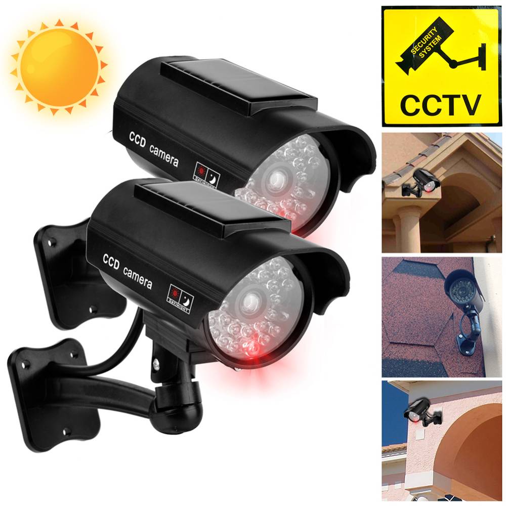 Fake Camera Dummy - Telecamera di simulazione solare esterna telecamera