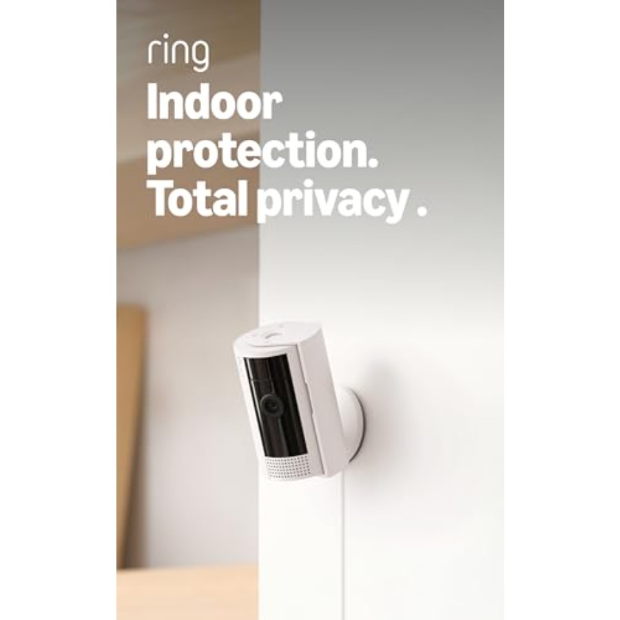 Home Security Ring Camera - Telecamera Ring per interni, sicurezza domestica