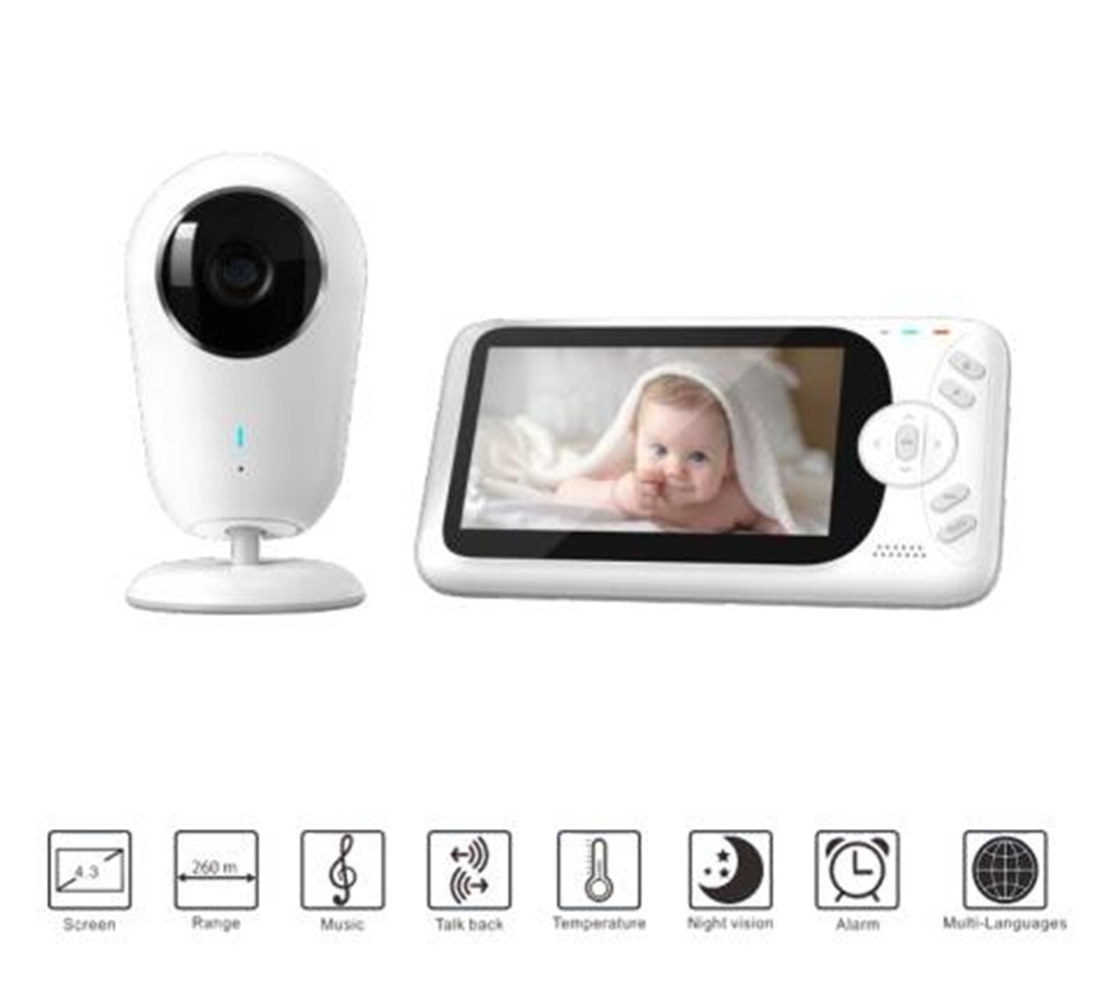 Baby monitor wireless Full HD  - Home Security Wireless Camera recensione e prezzo