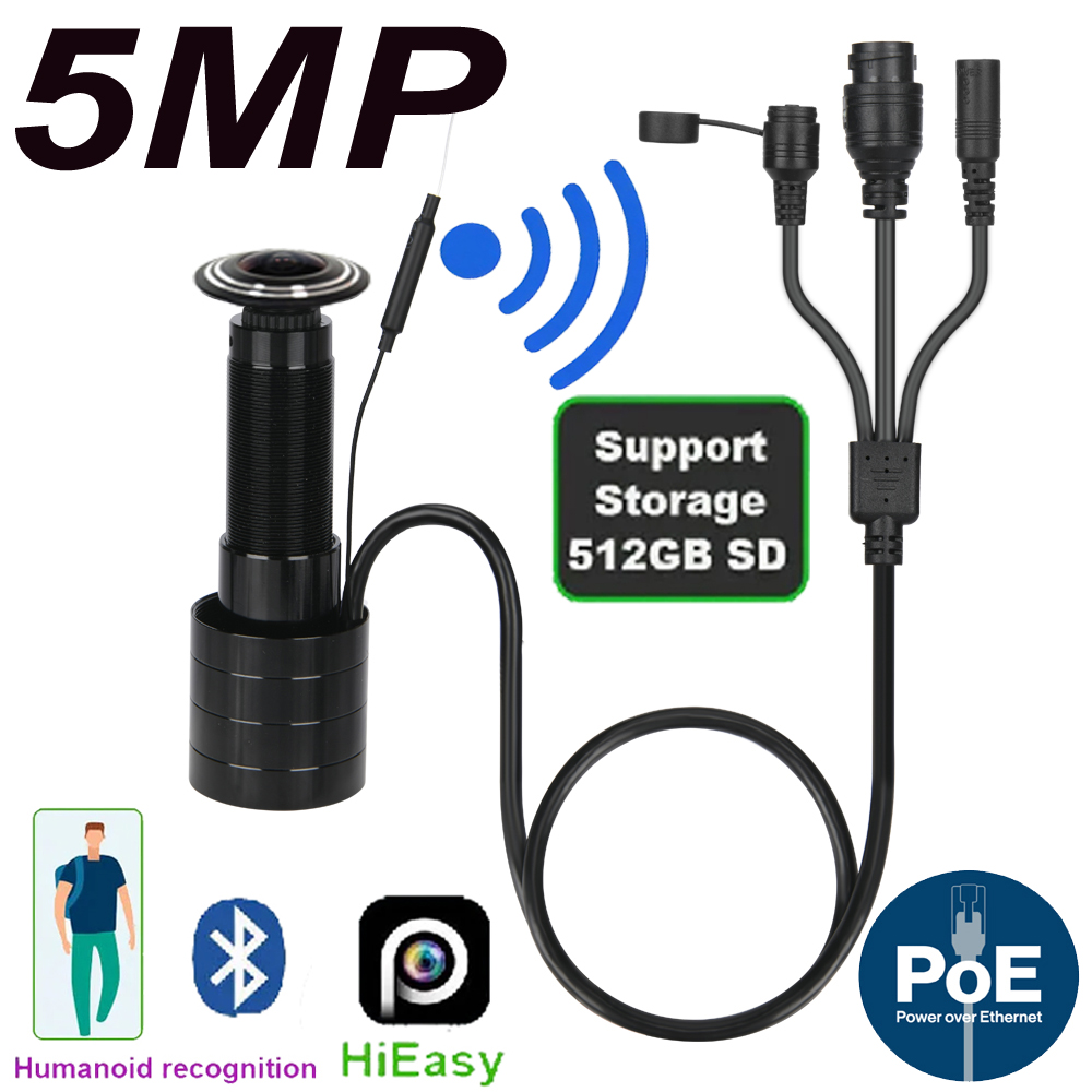 Telecamera POE IP per porta da - Home Security Camera Installation recensione e prezzo