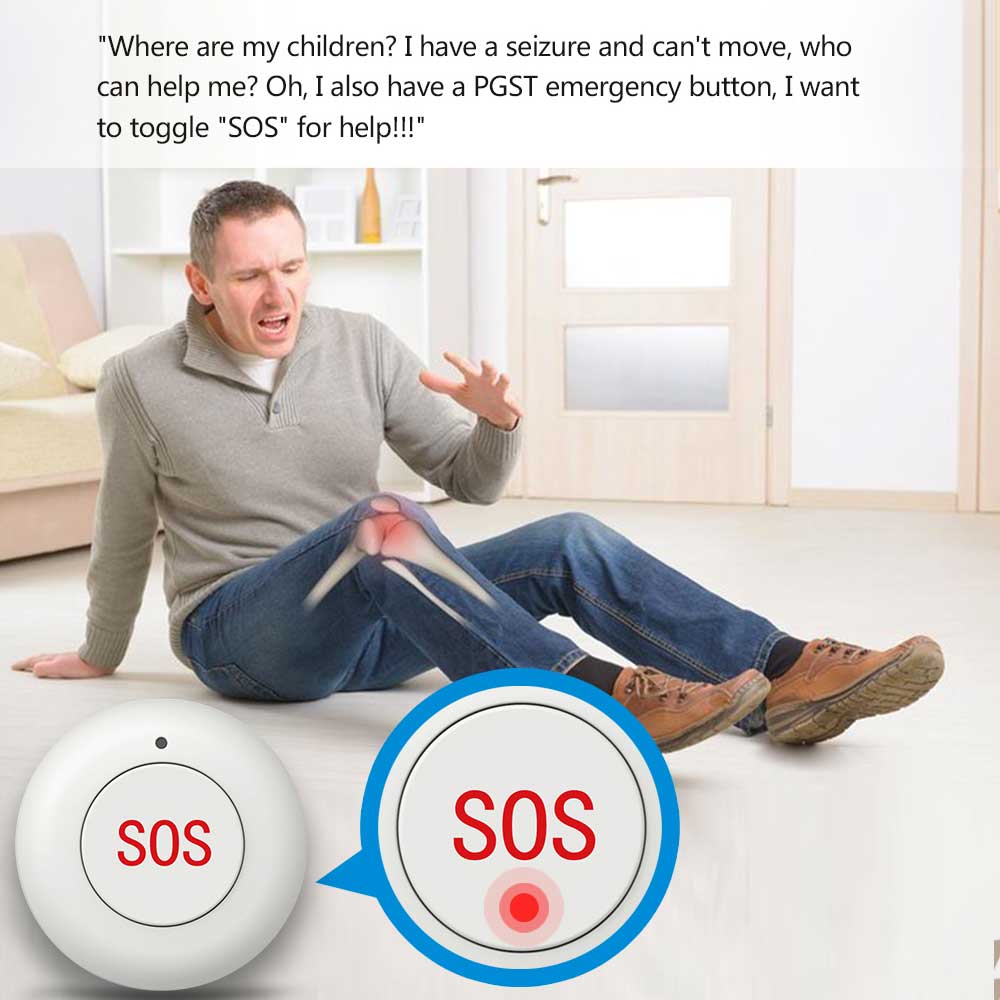 Pulsante SOS wireless per la s - Home Security Gate recensione e prezzo