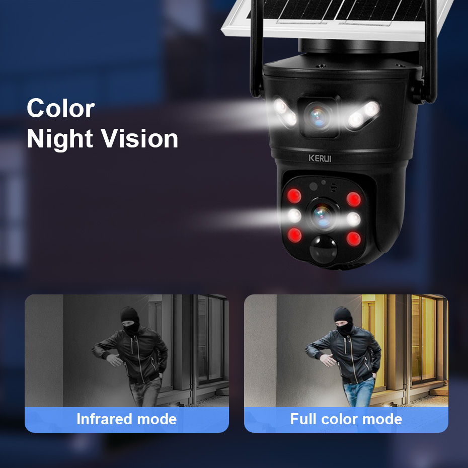 Telecamera Solare KERUI 6MP 4G - Home Security Camera Installation recensione e prezzo