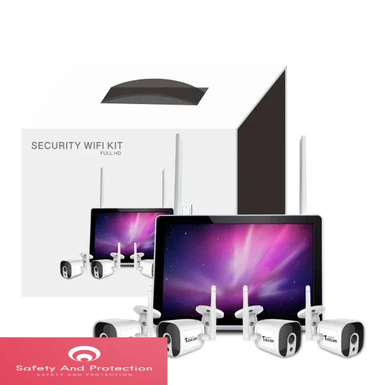 Kit NVR Wi-Fi TUYA Smart 4CH c - Home Security Wireless Camera recensione e prezzo