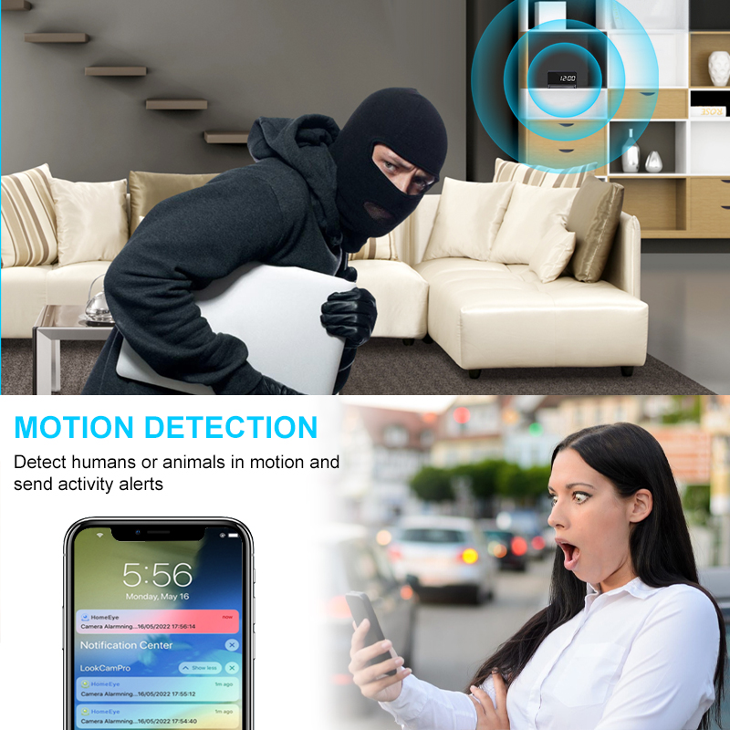 Telecamera WiFi 1080P Orologio - Hidden Camera Clock recensione e prezzo