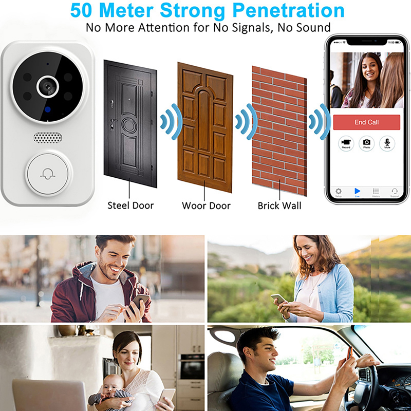 WiFi Smart Video Campanello Te - Home Security Camera Installation recensione e prezzo