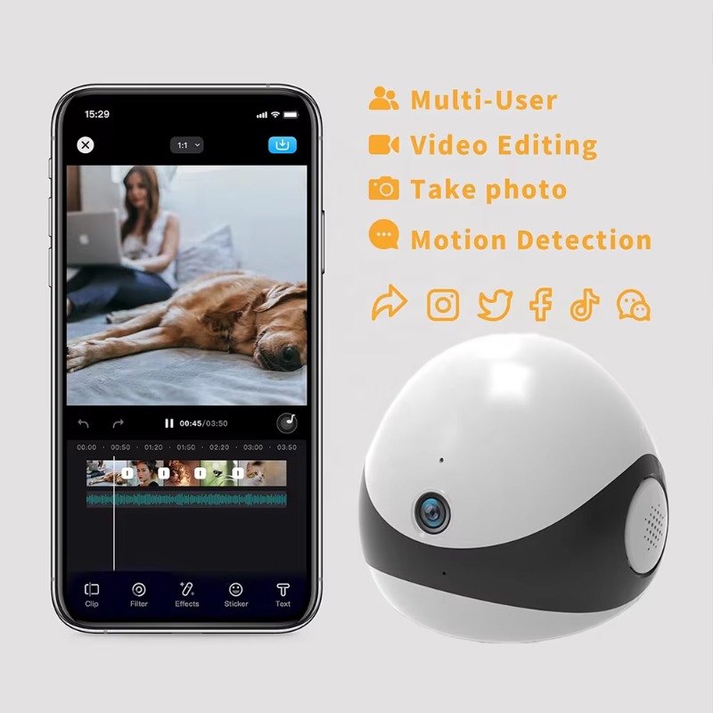 Telecamera Robot Wireless 2K H - Home Security Robots recensione e prezzo