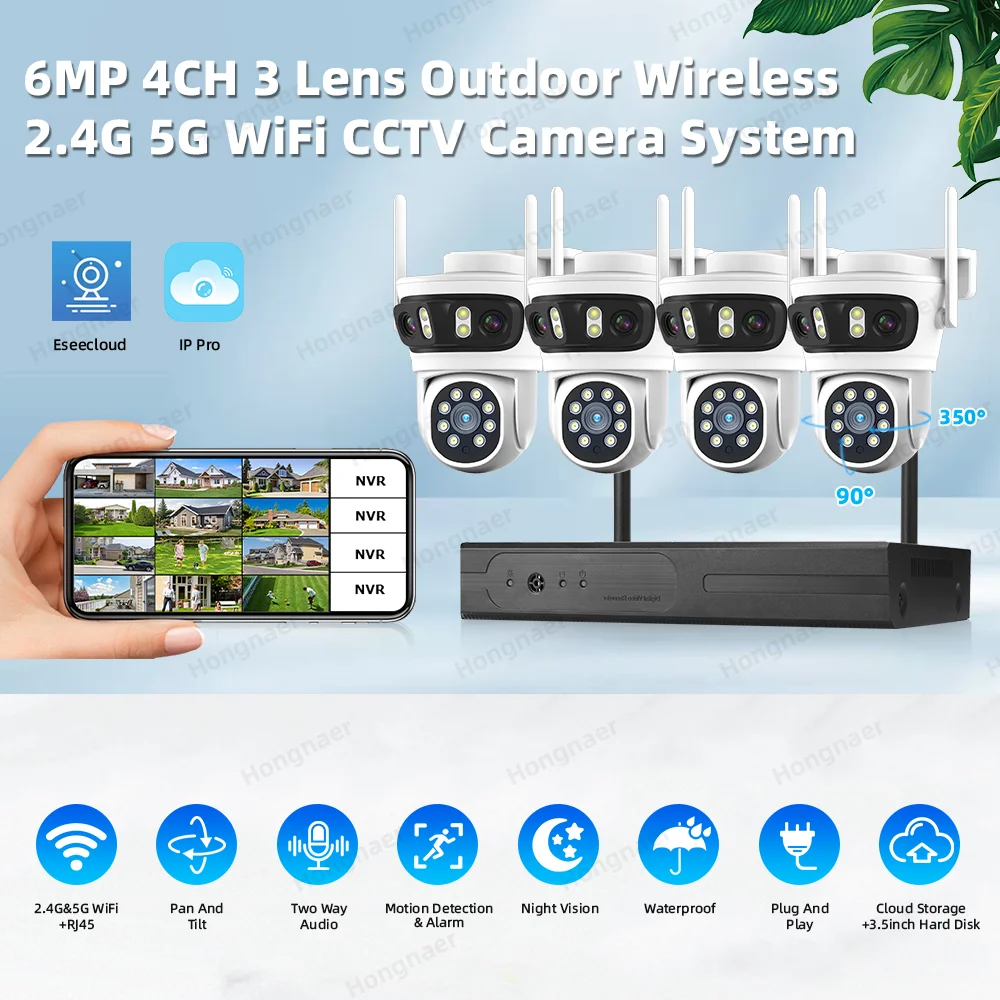 Kit Sistema di Videosorveglian - Home Security Wireless Camera recensione e prezzo