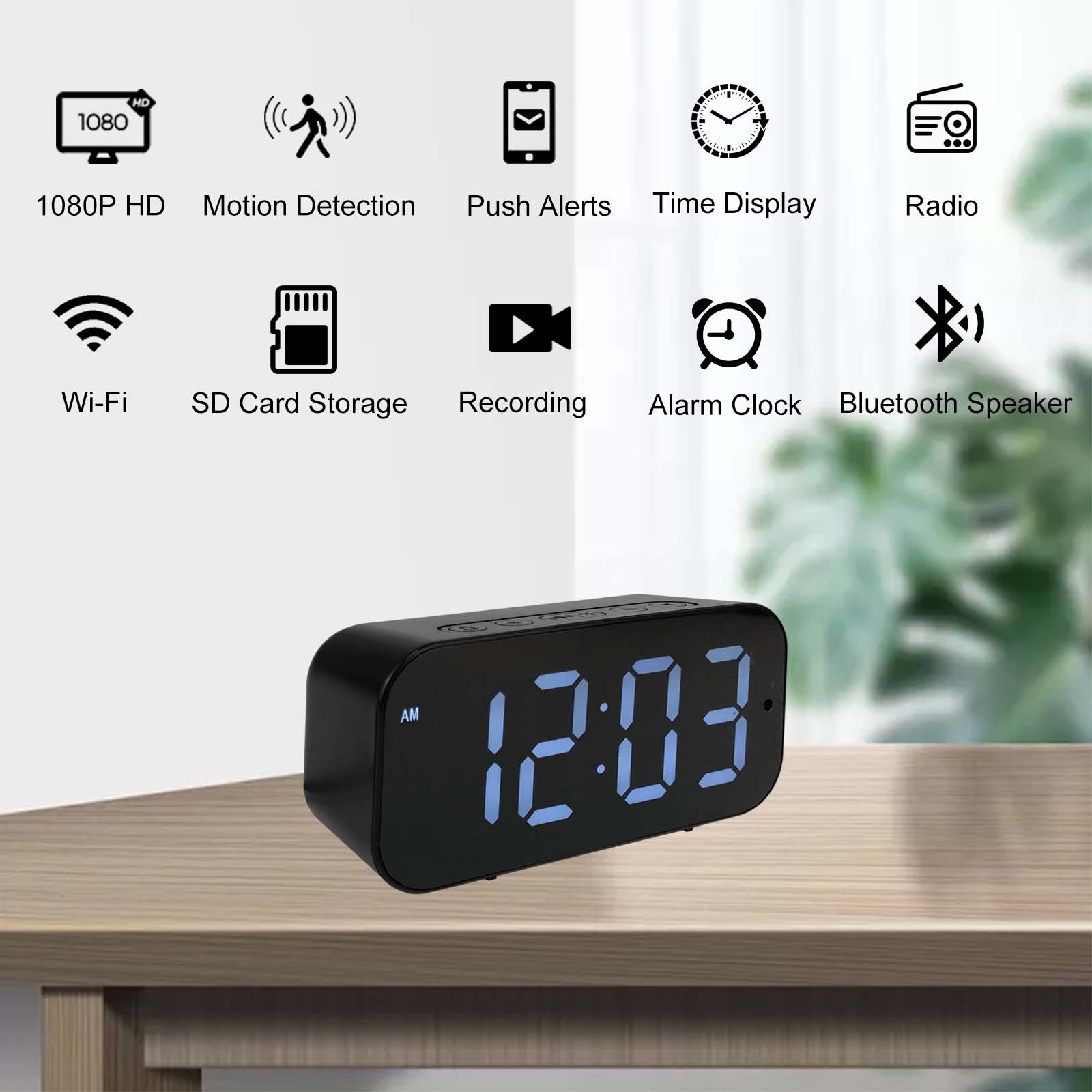 Telecamera orologio Wi-Fi con  - Hidden Camera Clock recensione e prezzo