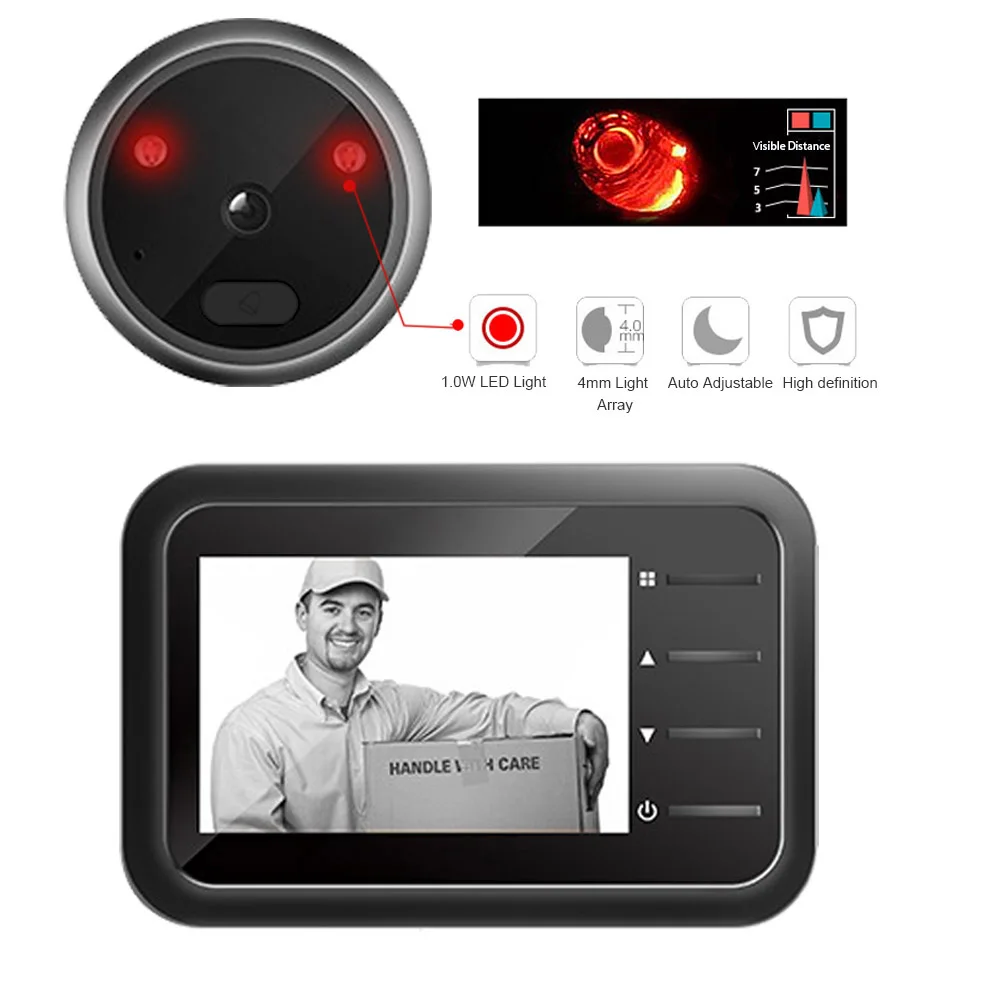 Videocitofono da 2,4 pollici S - Home Security Ring Camera recensione e prezzo