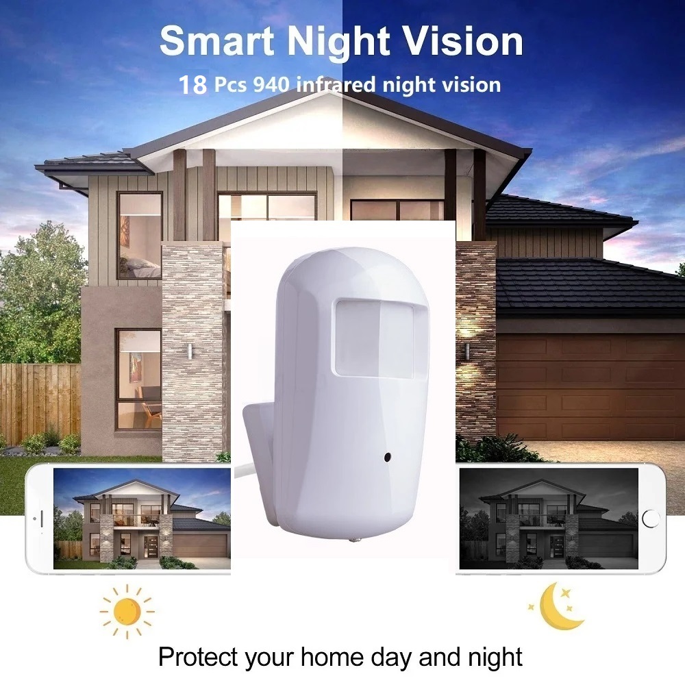 2MP 5MP Tuya Mini WiFi Telecam - Hidden Camera Clock recensione e prezzo