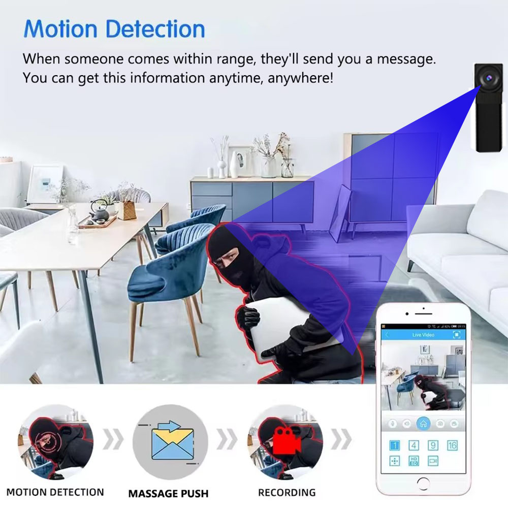 Mini Telecamera WiFi 4K HD, Su - Hidden Camera Clock recensione e prezzo