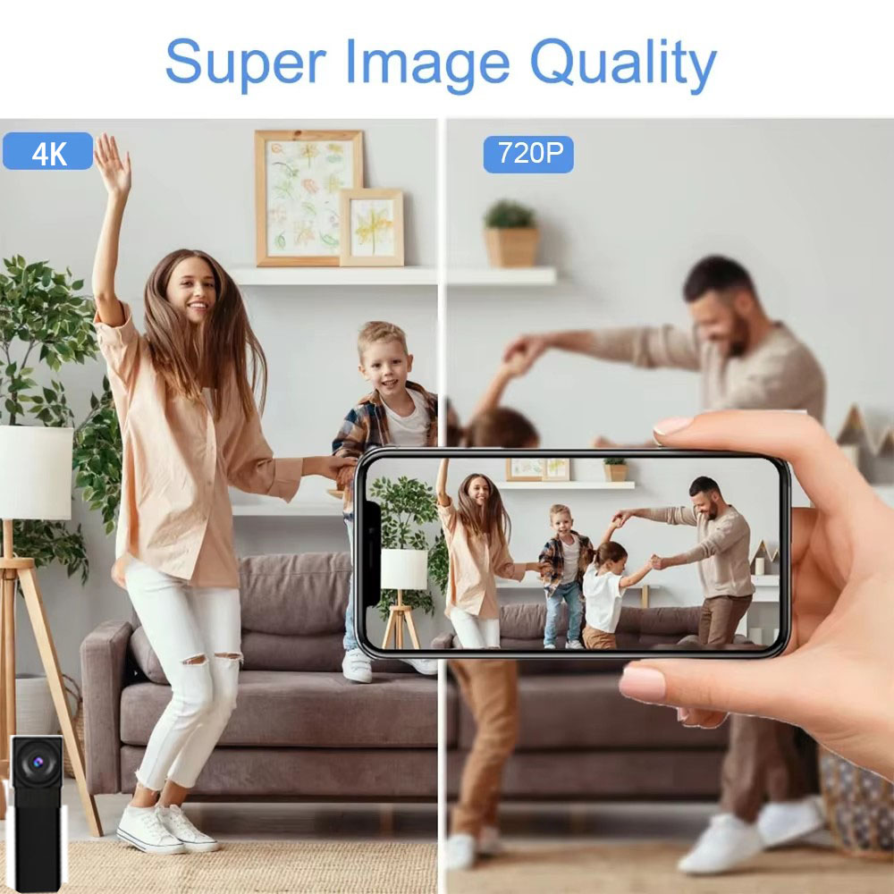 Mini Telecamera WiFi 4K HD, Su - Hidden Camera Clock recensione e prezzo
