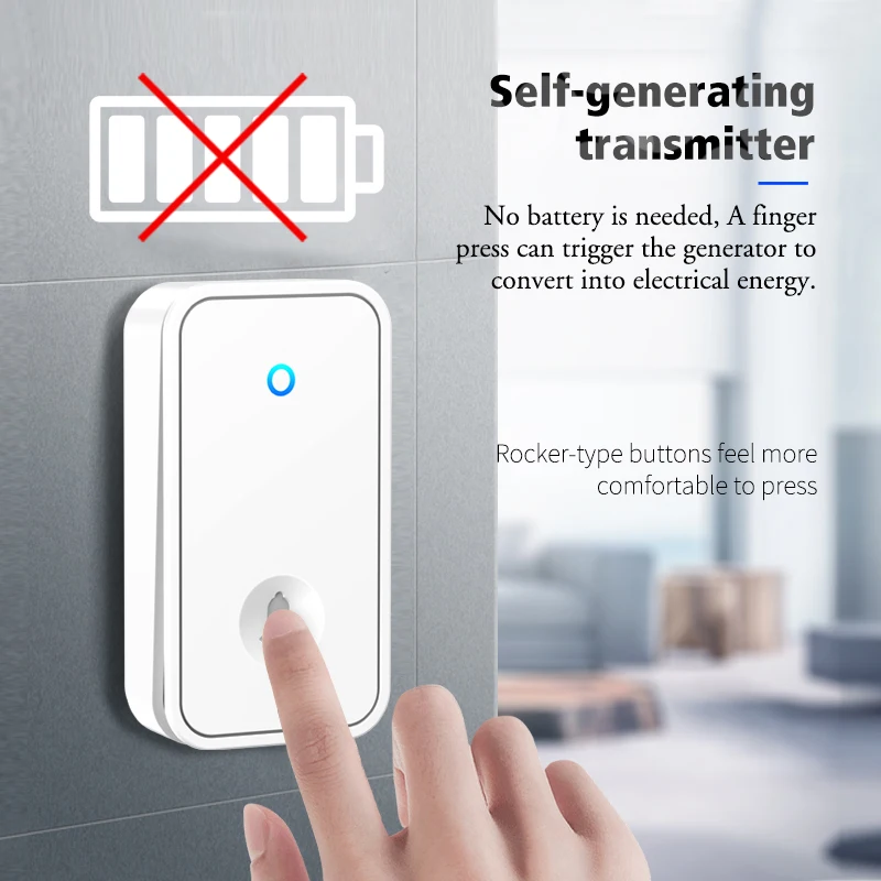 CACAZI Campanello per porta im - Home Security In My Area recensione e prezzo