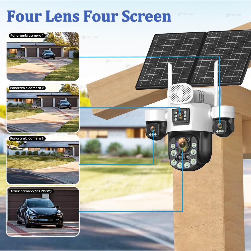 AOV Telecamera solare di sorve - Home Security Camera Installation recensione e prezzo