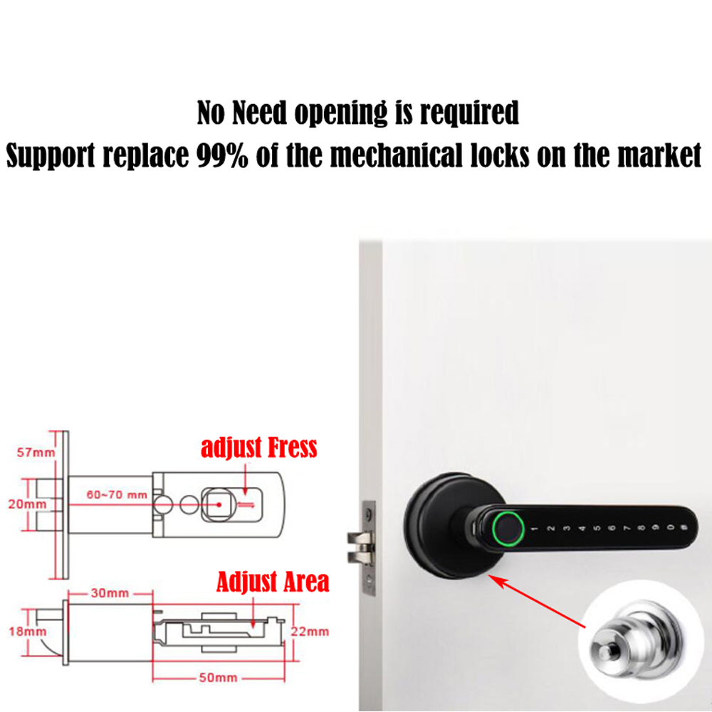 TTLock Smart Bluetooth Blocco  - Home Security Locks For Doors recensione e prezzo