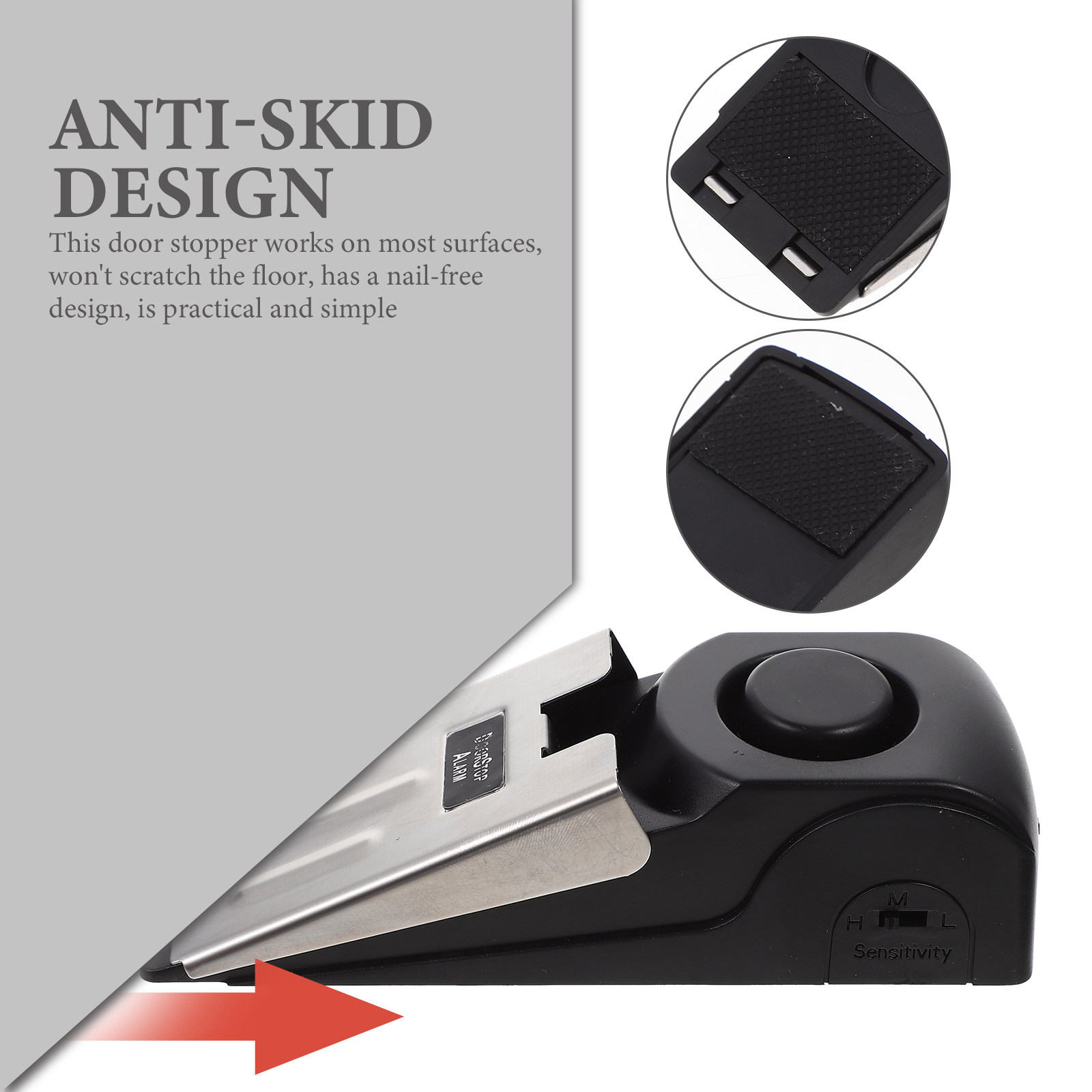 Fermaporta a Pressione con All - Door Wedge Alarm recensione e prezzo