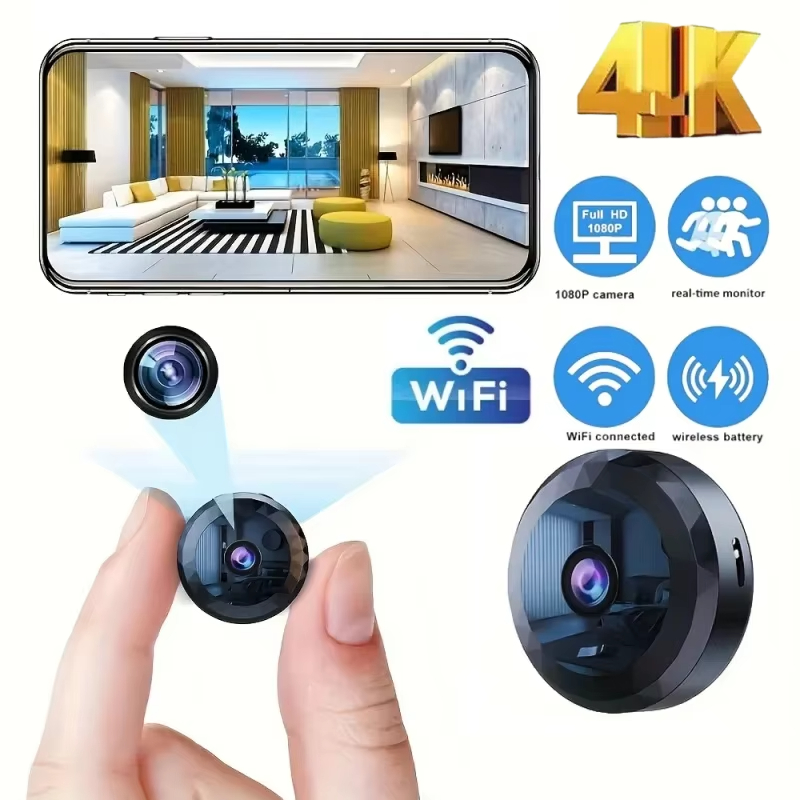 1080P HD Mini telecamera WiFi  - Hidden Camera Clock recensione e prezzo
