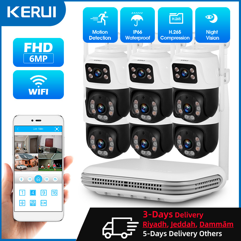 KERUI Impermeabile 6MP HD Wire - Home Security Wireless Camera recensione e prezzo