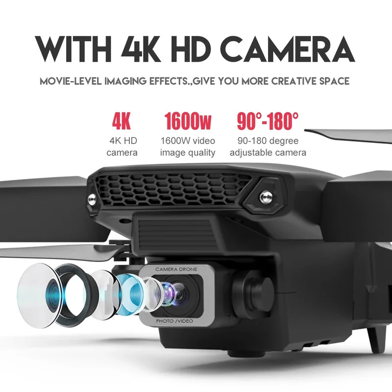 Il drone pieghevole intelligen - Home Security Cameras Outdoor recensione e prezzo
