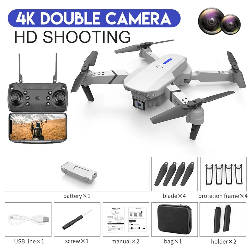 Il drone pieghevole intelligen - Home Security Cameras Outdoor recensione e prezzo