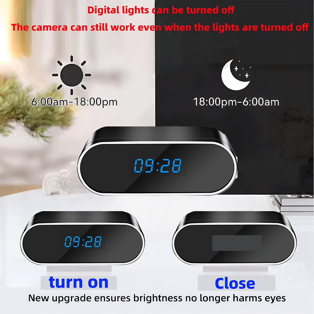 Nuova Telecamera Spia 4K HD Mi - Hidden Camera Clock recensione e prezzo