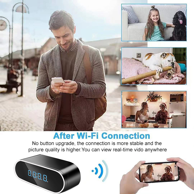 Telecamera Mini orologio Wifi  - Hidden Camera Clock recensione e prezzo