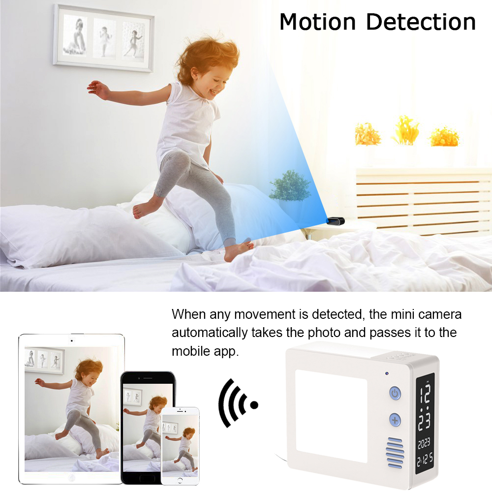 Telecamera Mini WiFi 1080P HD4 - Hidden Camera Clock recensione e prezzo