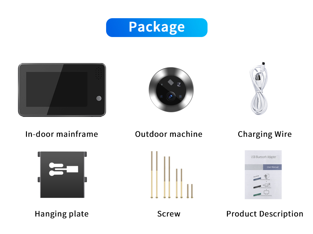 Videocitofono WiFi Tuya Smartl - Home Security Wireless Camera recensione e prezzo