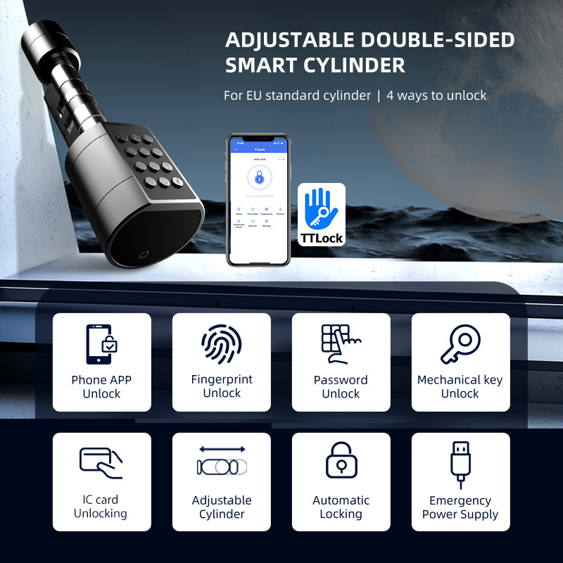 Smart Euro Serratura cilindric - Home Security Locks For Doors recensione e prezzo