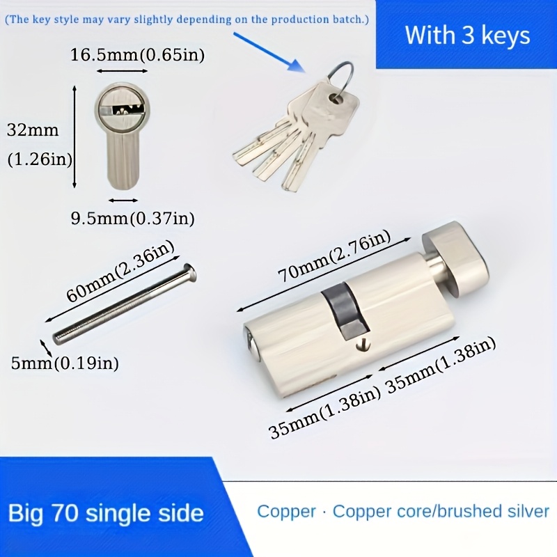 Cilindro di chiusura standard  - Home Security Locks recensione e prezzo