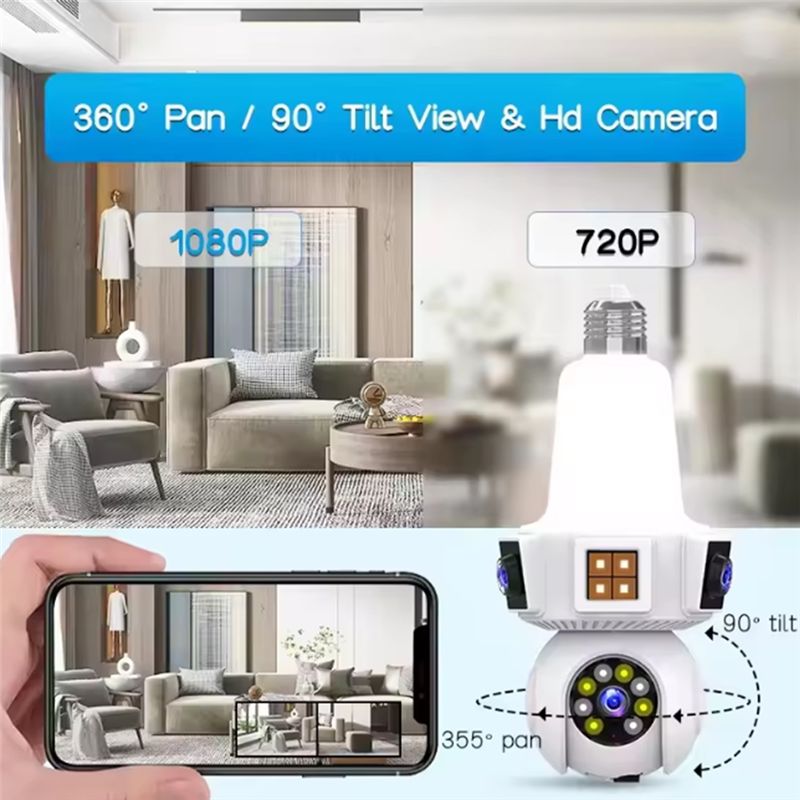 【A08I】Telecamera IP di Sicurez - Home Security Wireless Camera recensione e prezzo