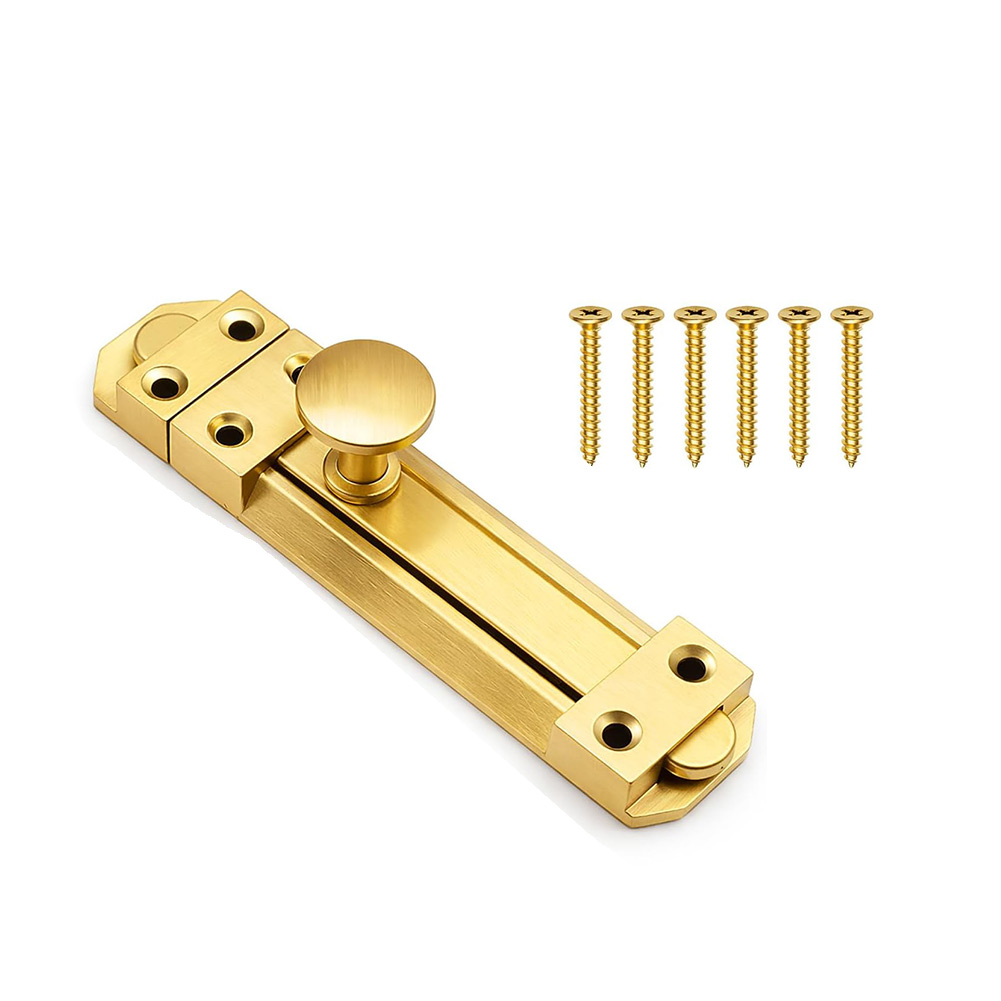 Serratura scorrevole in ottone - Home Security Locks For Doors recensione e prezzo