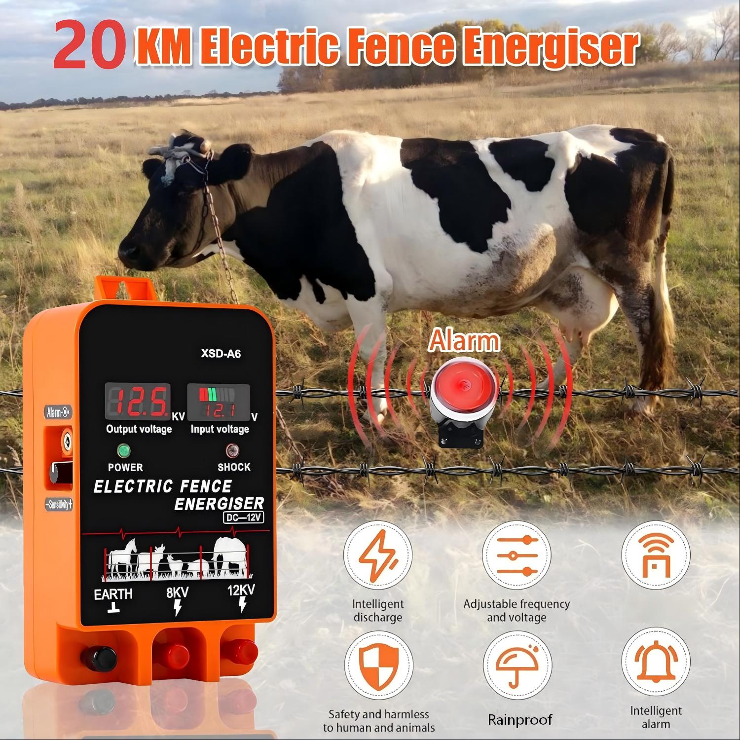 Energizzatore per recinzione e - Home Security Electric Fence recensione e prezzo